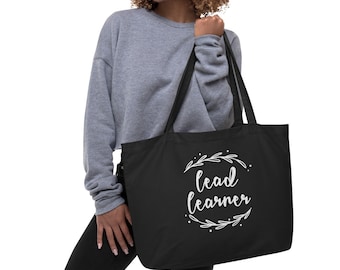 Classical Conversations Director, Tutor, or Parent "Lead Learner" Organic Tote