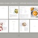 Minimal Editable Recipe Book Template | 8.5x11 Recipe Card Template | Recipe Binder Printable Bundle 