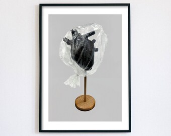 Suffocating Heart Print