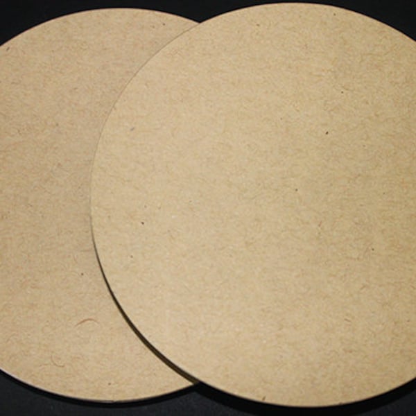 Recycled Cardstock 25/pk | 8 inch kraft circle | Die cut Circle | Large Cardstock Circles | School Supply | Cardstock