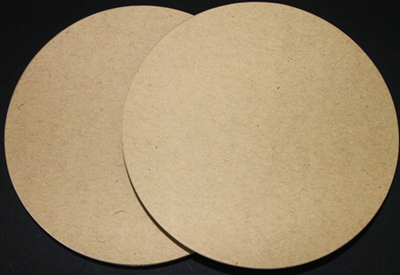 8 inch kraft circle School Supply Die cut Circle Recycled Cardstock