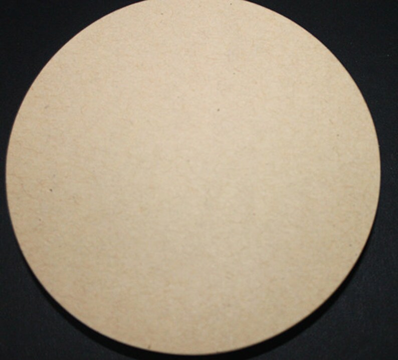 Kraft Card Stock 25/pk 5 Inch Pre Cut Circles Recycled Etsy