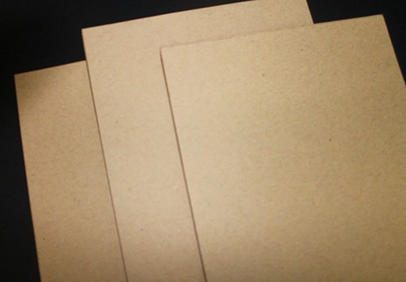 Brown Kraft Cardstock 50/set, 100lb Card Stock Paper 8.5 X 11 Kraft Card  Stock Kraft Wedding Paper Blank Cardstock Precut Paper 