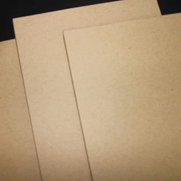 Brown Kraft Cardstock - 50/set, 100lb | Card stock paper | 8.5 x 11 Kraft Card stock | Kraft Wedding Paper | Blank Cardstock | Precut Paper