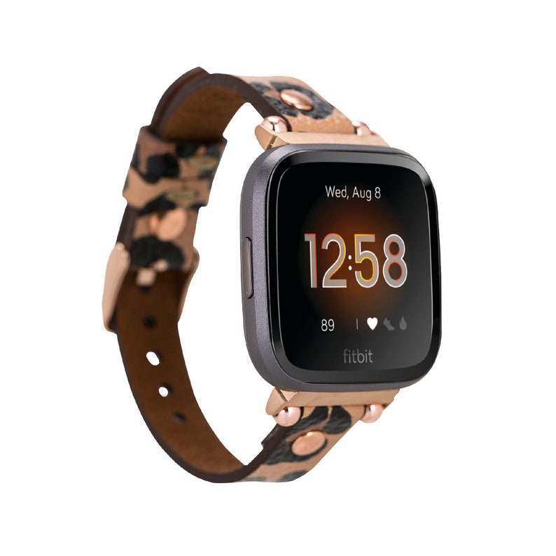 Fitbit Versa 3-2-1 Bands for women in Leopard Pattern Fit bit | Etsy