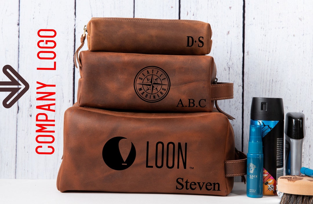 Christmas Corporate Gifts Co Worker Travel Dopp Bag Company Etsy