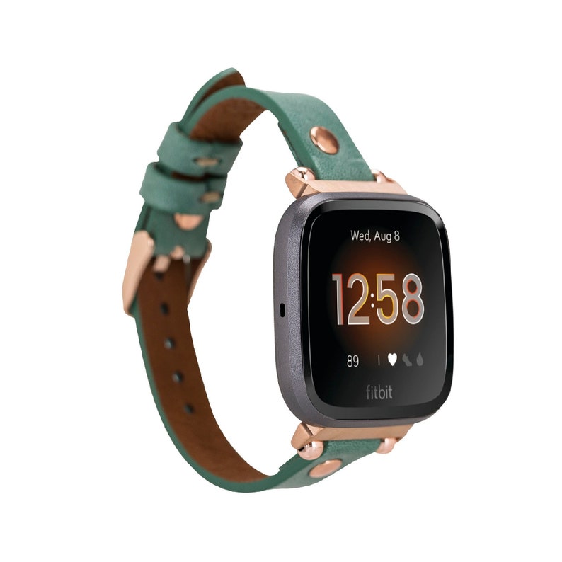 fitbit versa leopard band