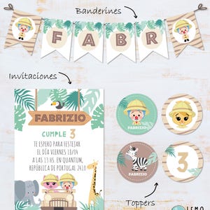 Plim Plim Safari Printable Kit