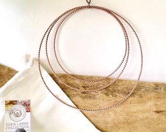 Full Cubit Tensor Ring Trilogy Bundle Sacred, Lost &  Empowerment Tensor Field Rings (12 gauge copper wire)