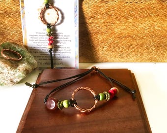 1/8 sacred Tensor Ring Wish Bracelet