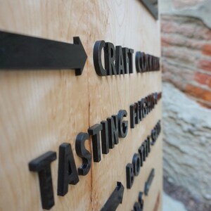 Custom A-frame Sidewalk Sign: Double-sided Sandwich Board for Business ...
