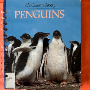 Penguins Upcycled Book Journal: Unique Bookish Gift