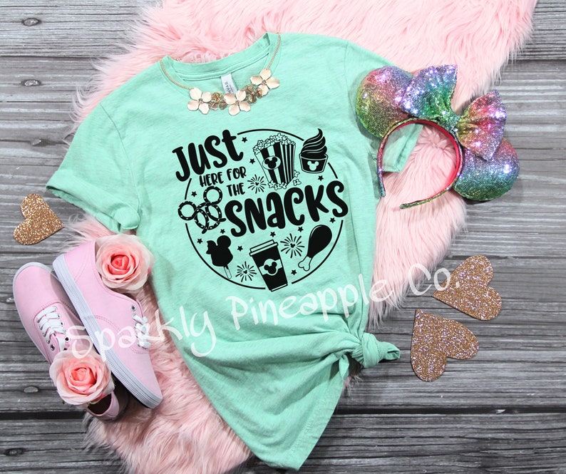 disney food shirt
