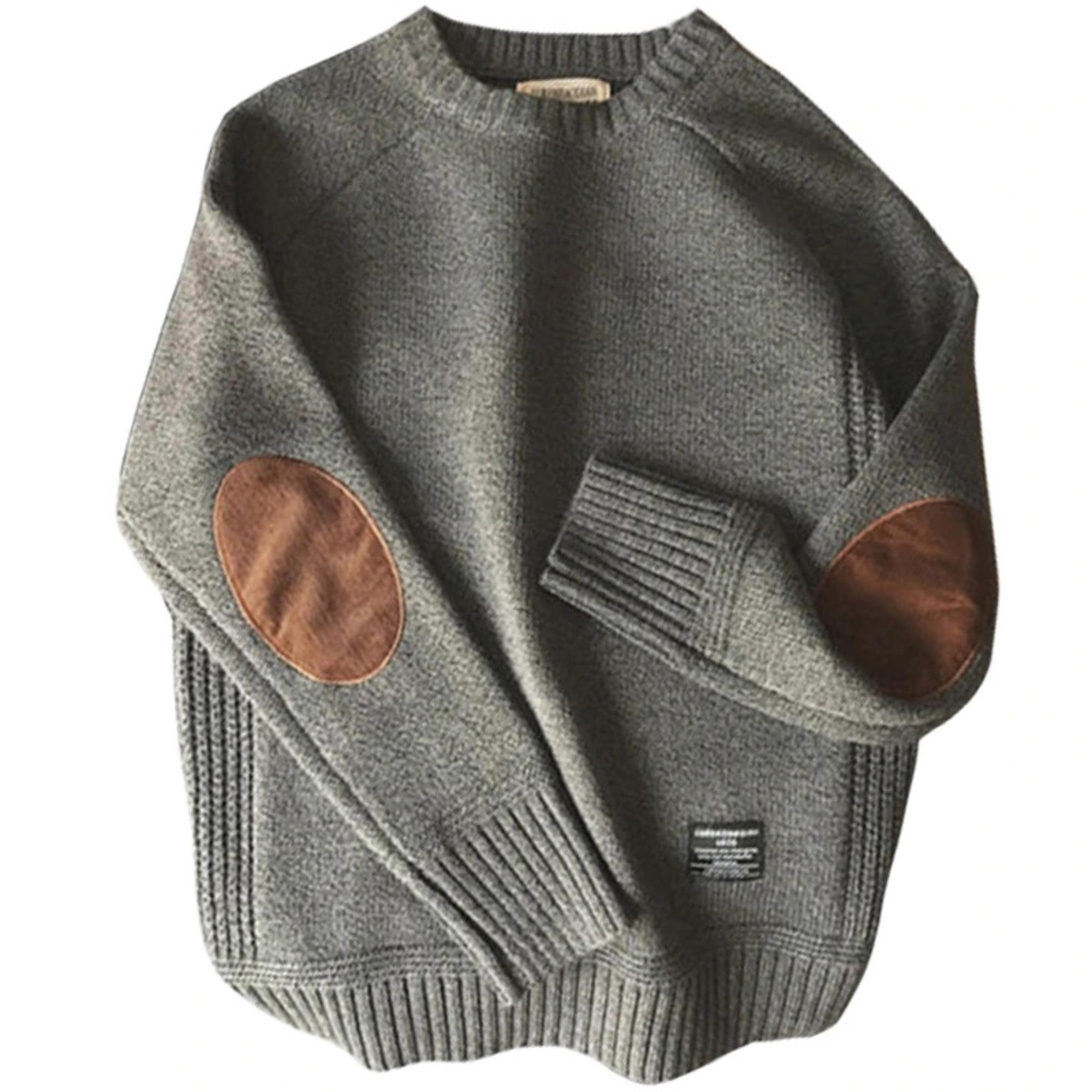 New Men Pullover Sweater Fashion Patch Designs Knitted Sweater - Etsy