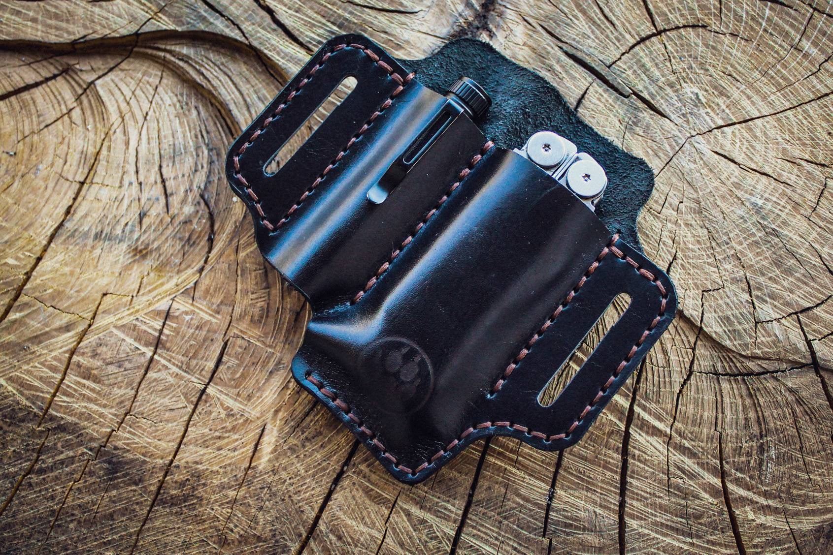Double Multi Tool EDC Belt Loop EDC Organizer EDC Gear Etsy
