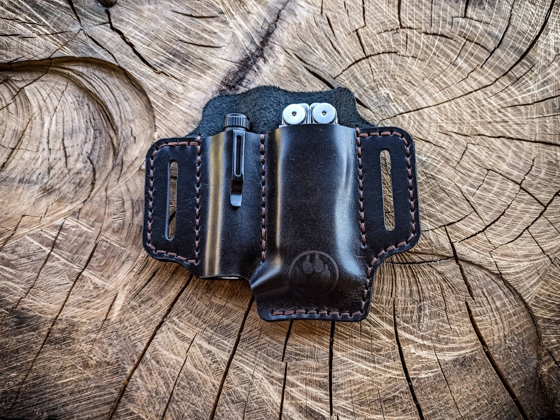 Double Multi Tool EDC Belt Loop EDC Organizer EDC Gear Etsy