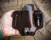 Single Multi tool Push-up EDC Belt Loop with Keyholster