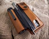 EDC Belt Organizer Pouch With Metal Clips for Full Sized Multitool  Organizer Pouch EDC Organizer EDC Gear