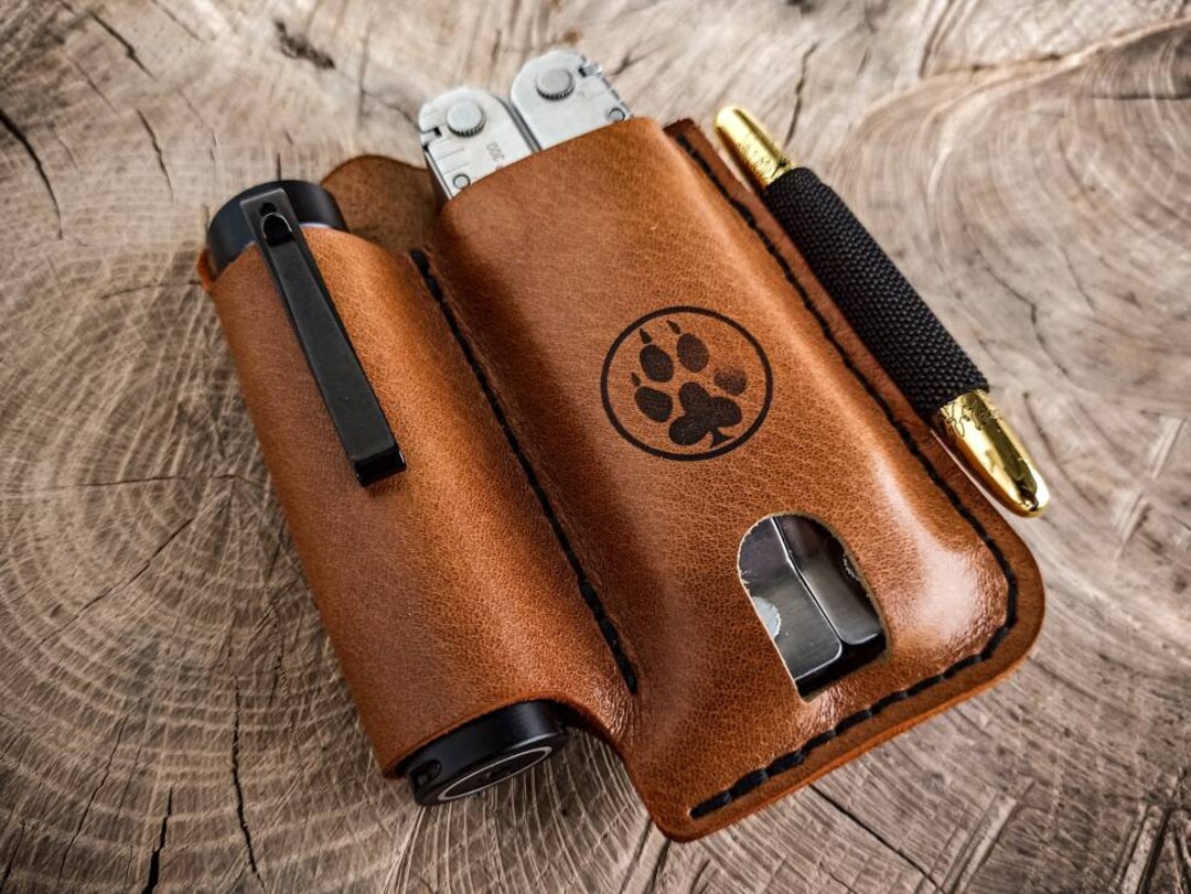 Multi Tool EDC Belt Clip for Full Sized Leatherman With Metal Clips