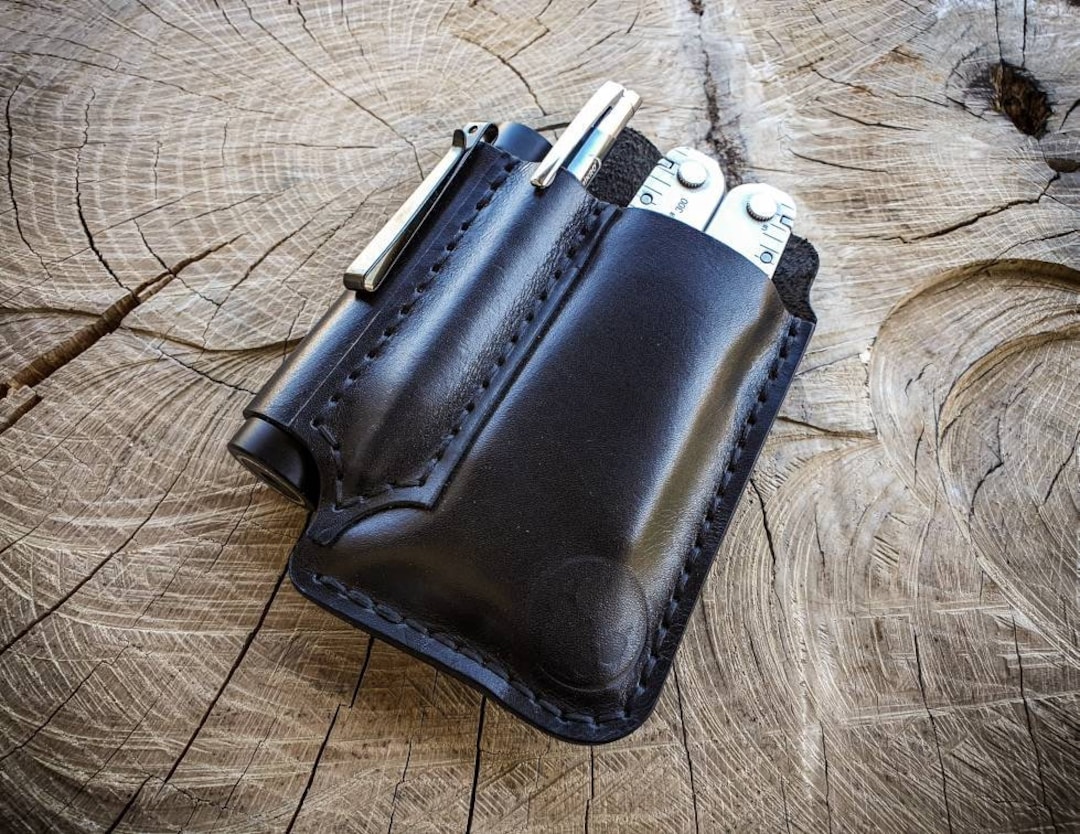 Triple Multi Tool EDC Belt Clip for Full Sized Leatherman With Metal