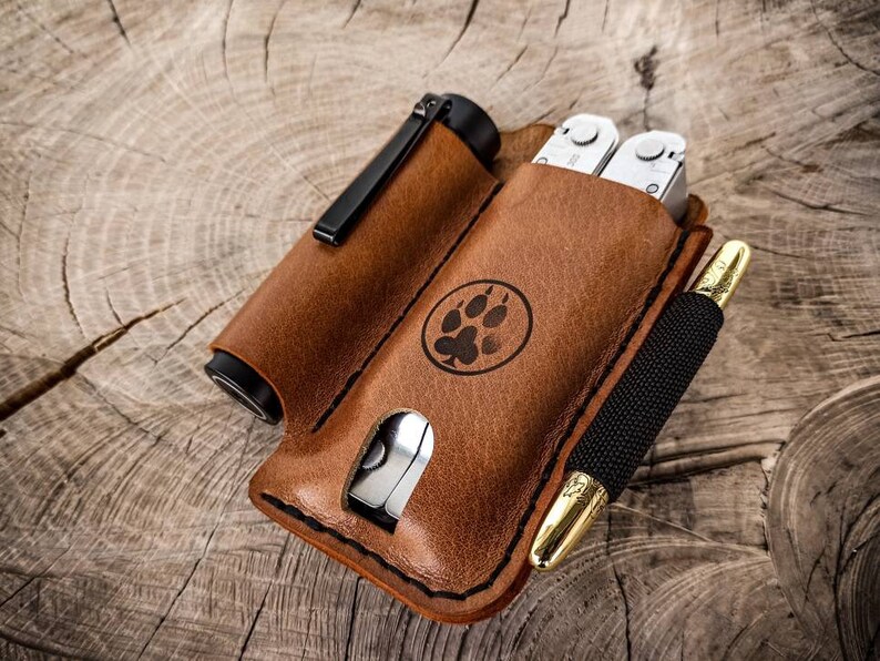 Multi Tool EDC Belt Clip for Full Sized Leatherman With Metal Clips