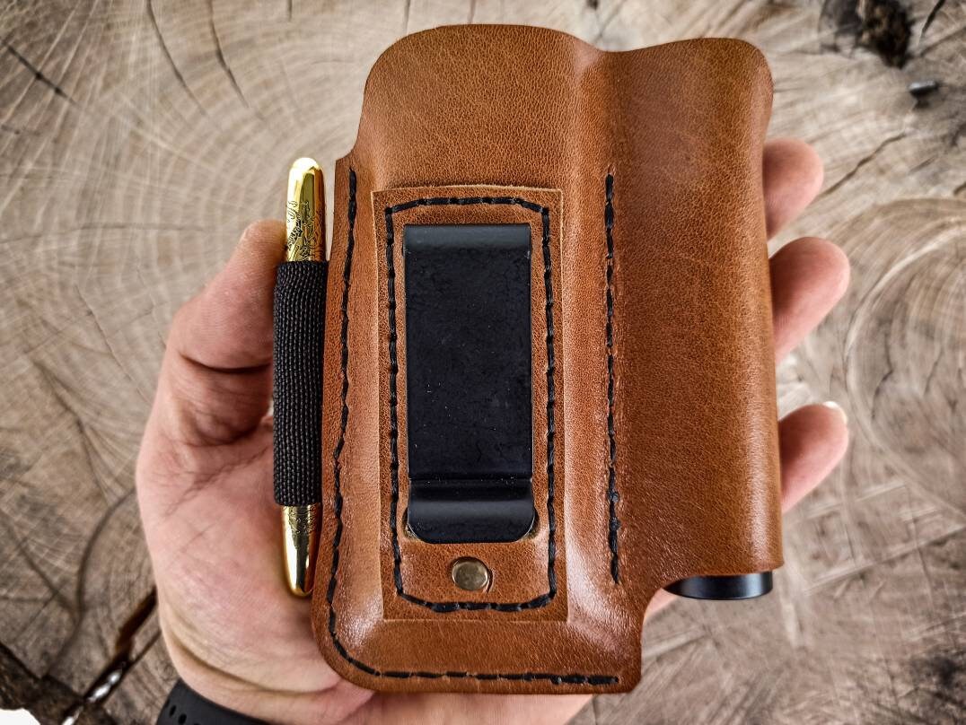 Multi Tool EDC Belt Clip for Full Sized Leatherman With Metal Clips