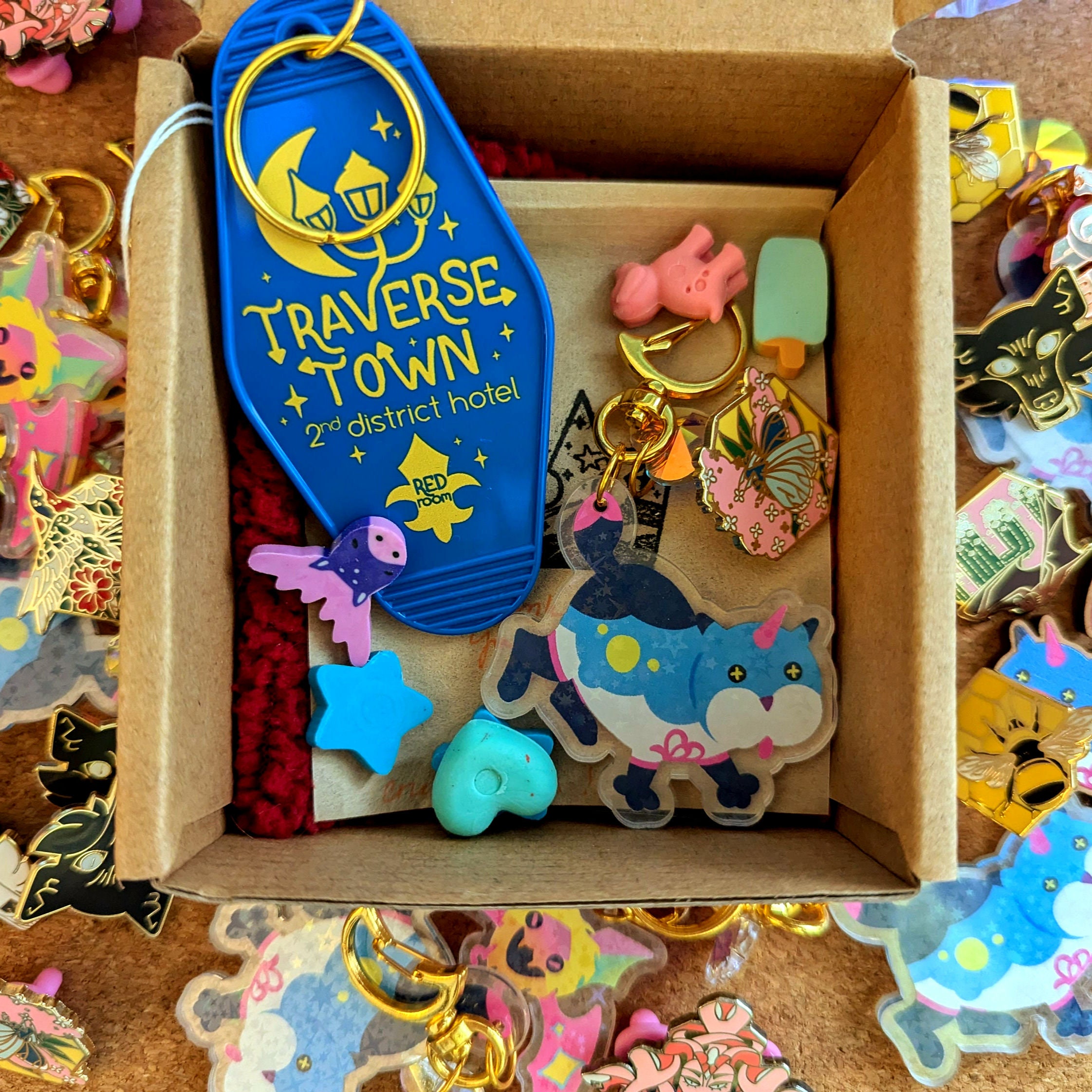 Kingdom hearts mystery keychains best sale