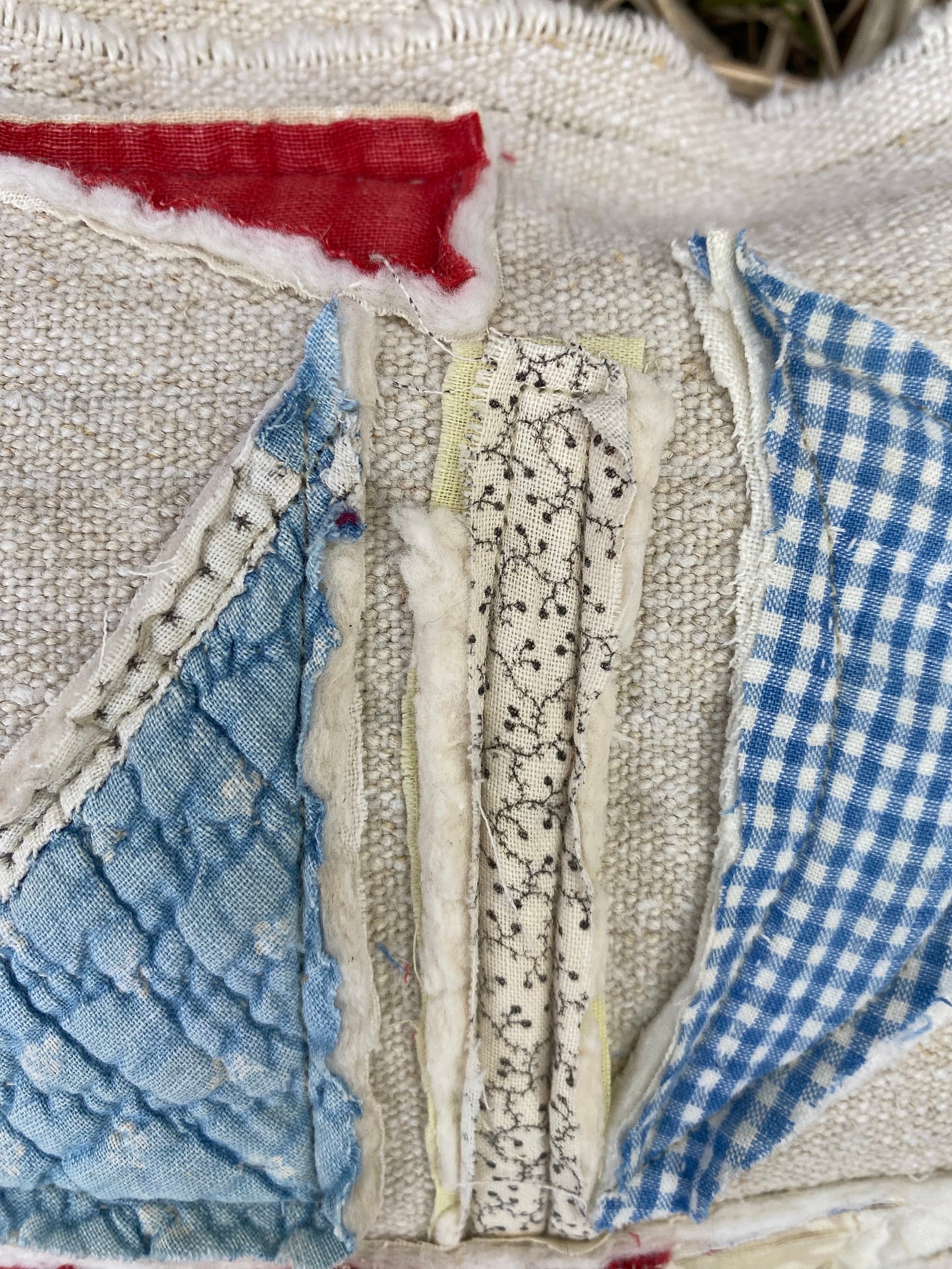 Pima Cotton Hand Smocked Sack- Sailboat