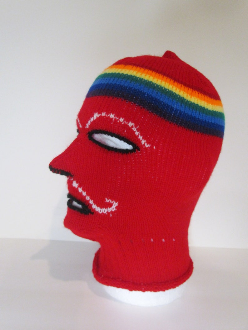 Peruvian Balaclava/Ski Mask/Devil Balaclava/Rainbow Etsy