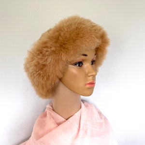 Gorro de Piel Baby Alpaca para Mujer. Gorro Lujo Baby Alpaca