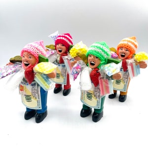 Ekeko 6 inches. God of abundance for happiness, health and fortune/Peruvian Good luck fortune Ceramic Doll
