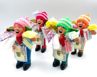 Ekeko 6 inches. God of abundance for happiness, health and fortune/Peruvian Good luck fortune Ceramic Doll