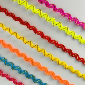 6mm Zickzackband. Ethnische Band Grecca Trim 0,6 ""Band peruanische Trim