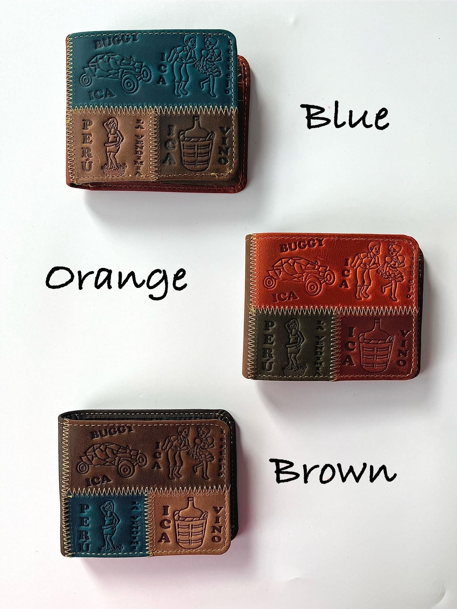 Keychain - Rectangle - Machu Picchu - Leather Keychain - Rectangle - Machu Picchu - Leather