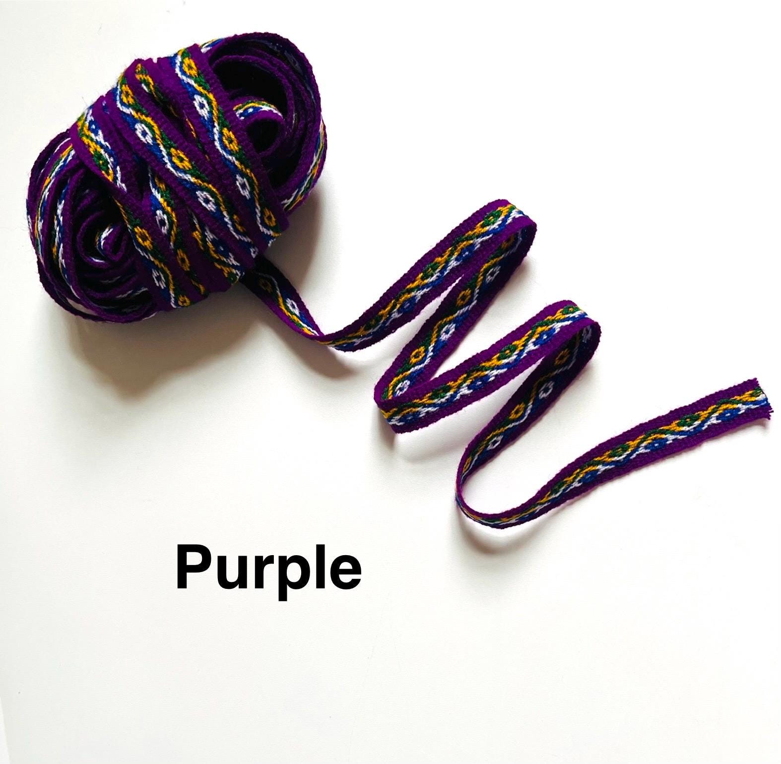 Andean Ribbons 5/8 Inches Andean Woven Ribbon. Ethnic Ribbon Woven Trim 16 Millimeters ...