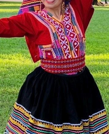 Peruvian Chumpi Belt, Woven Sash, Valicha Costume Accessory  display picture 1
