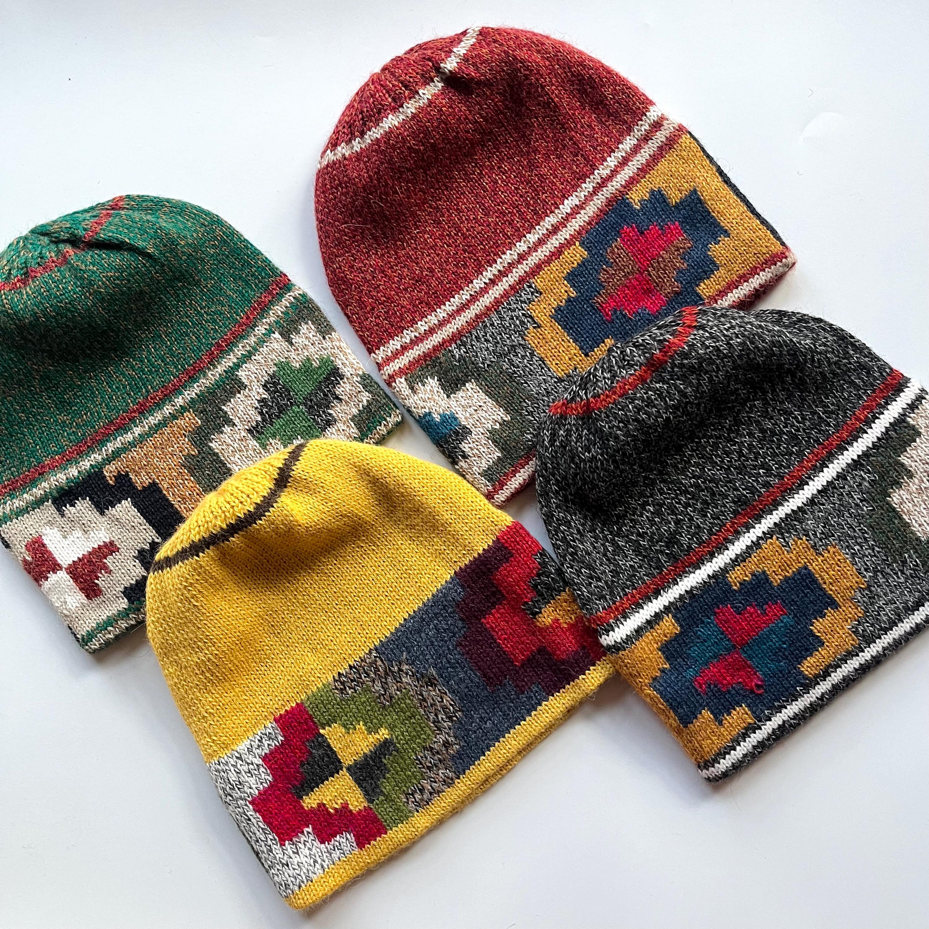 Yellow Alpaca Beanie - Etsy