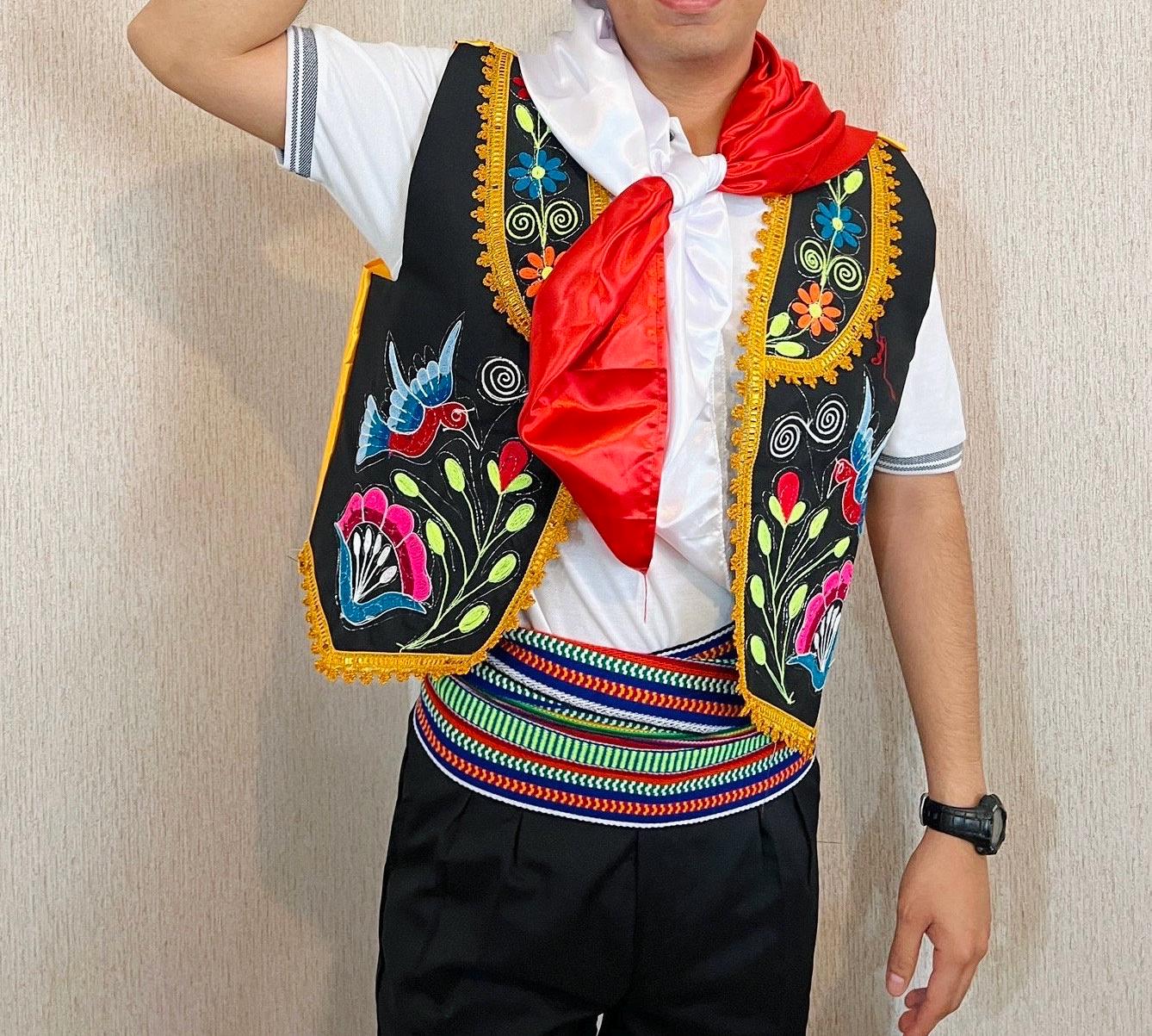 Costume Huaylarsh Uomo Taglia L Abbigliamento tradizionale