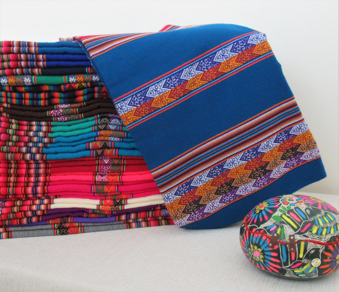 Buy Peruvian Manta 84x42/tribal Fabric Online in India Etsy
