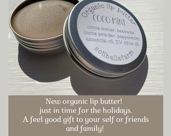 Manteca de labios orgánica