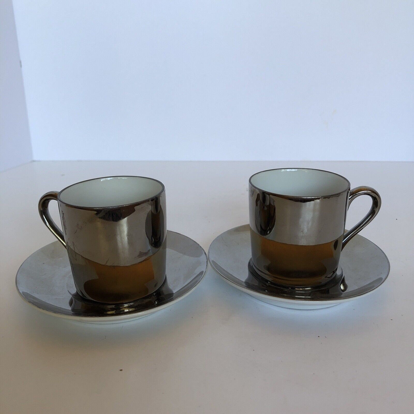 Neiman Marcus Shamrock Design: Set of SIX Irish Coffee / Espresso - Ruby  Lane