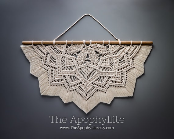 Mandala macrame wall hanging deals