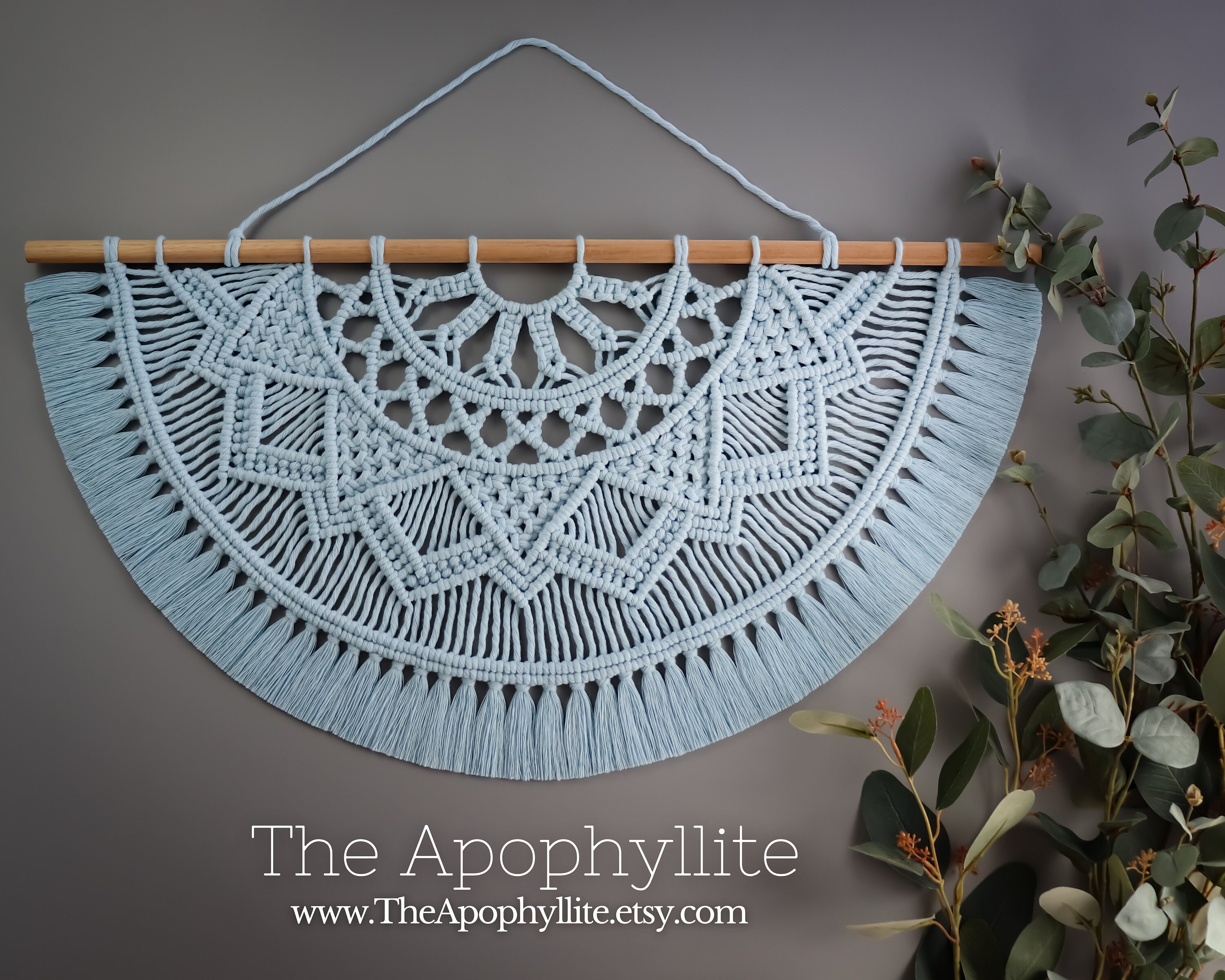 Mandala macrame wall hanging sale