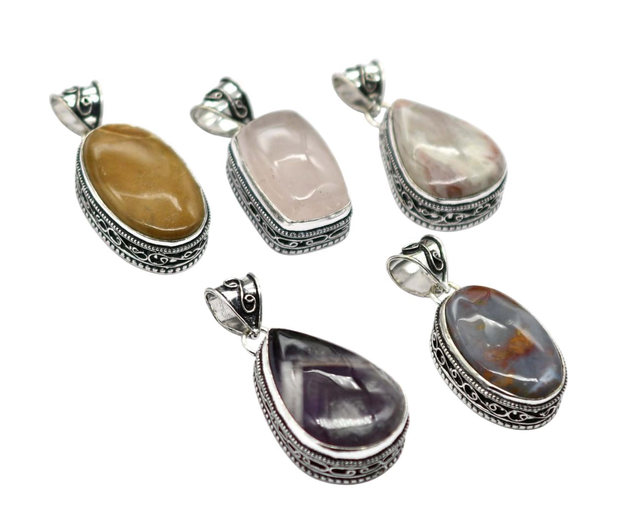 Moonstone, Labradorite, Tiger Eye, and Other Gemstone Handmade