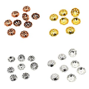 14 Pcs 12mm Bali Bead Cap Antique Silver Plated Antique Copper Sterling Silver Plated 18k Gold Plated Jewelry Making Plates Bead Cap B250
