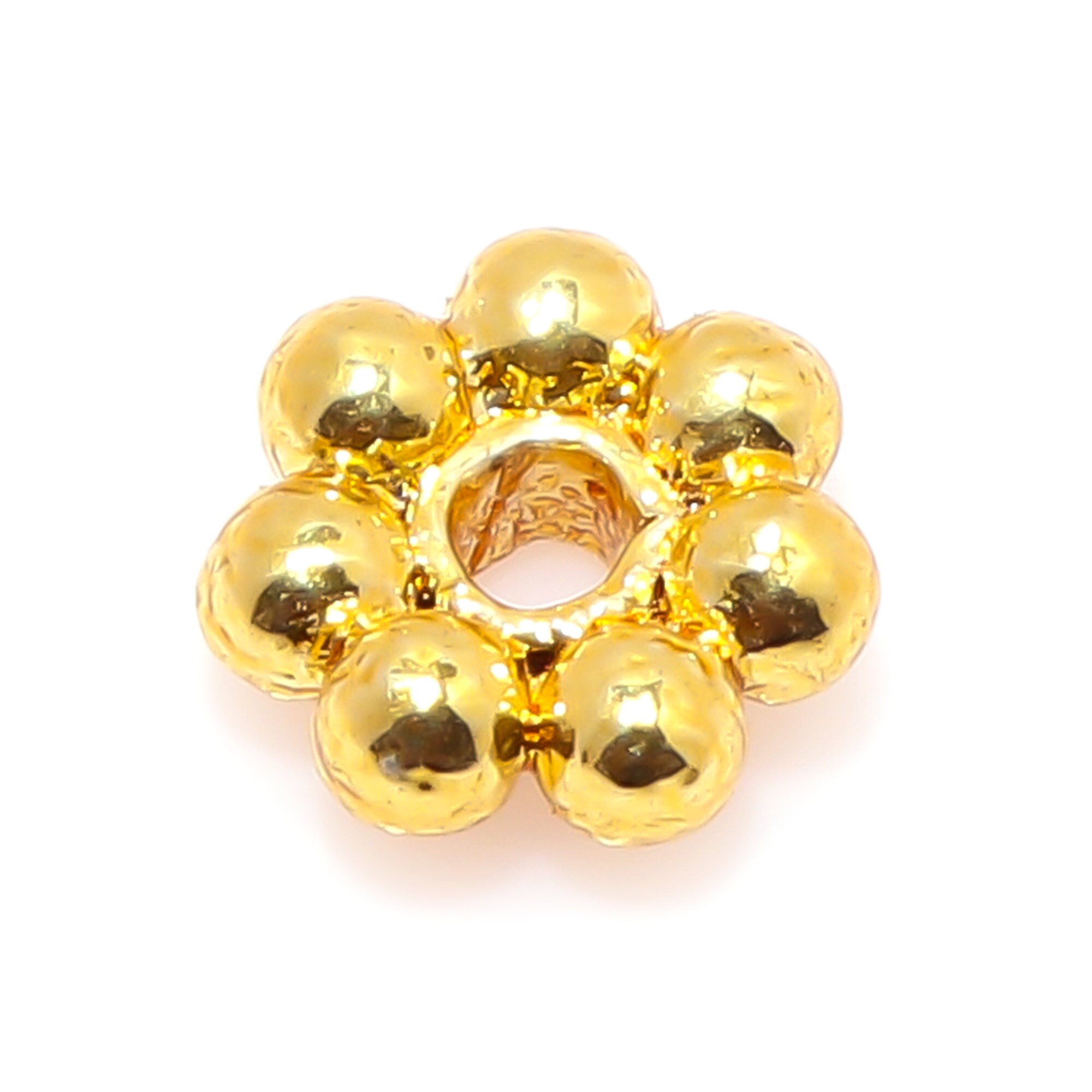 500 Perline Distanziali A Forma Di Fiore - Lega Argento Per Gioielli Fai Da Te Bracciali - Foto 7