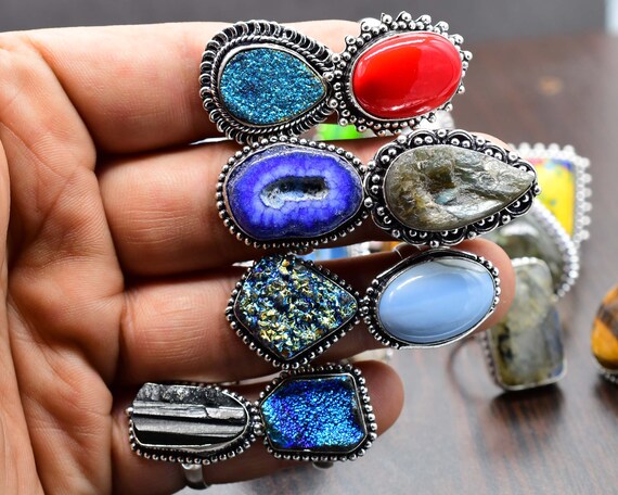 Wholesale stone rings deals