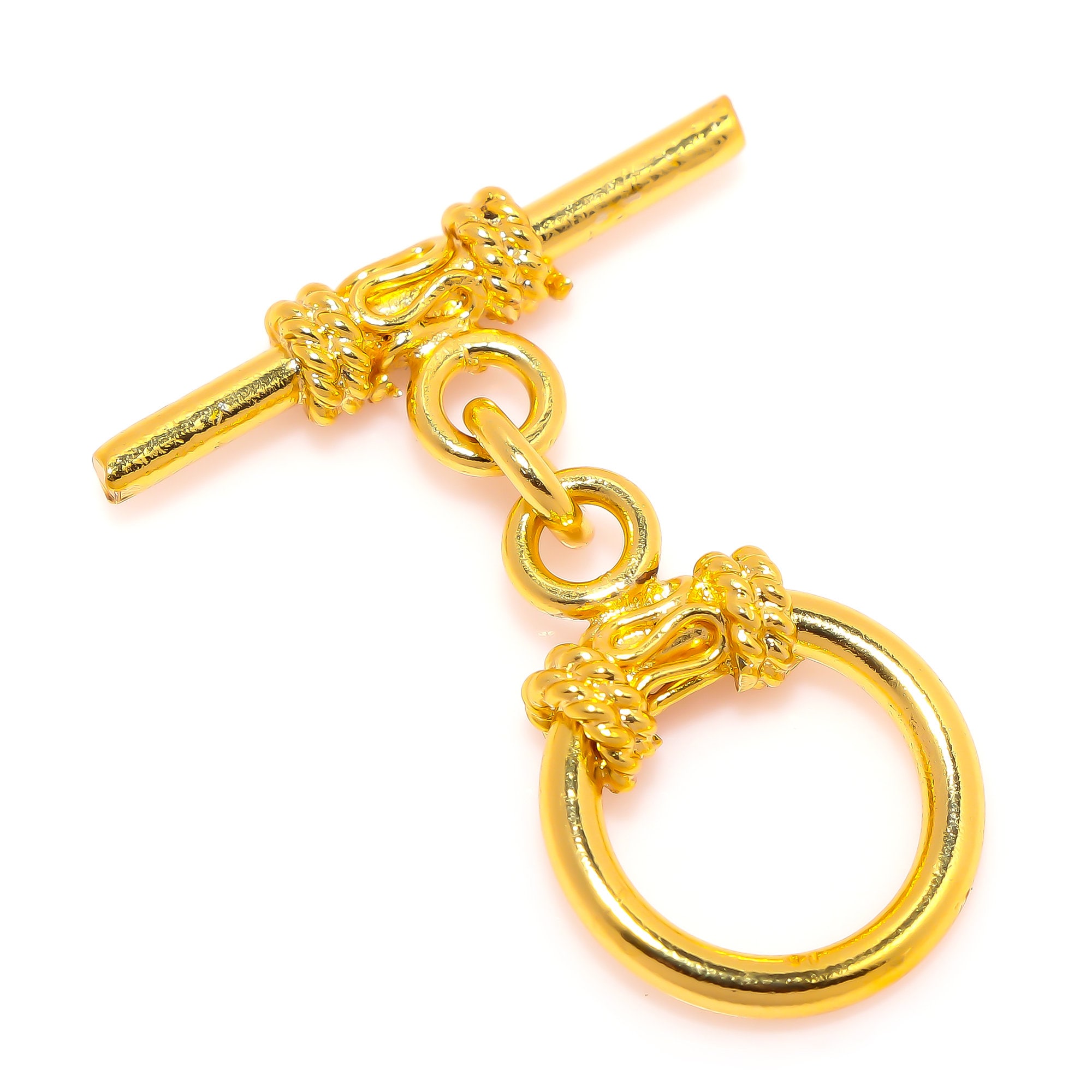 3 fermoirs à bascule Bali 20 x 24 mm Cuivre antique Plaqué