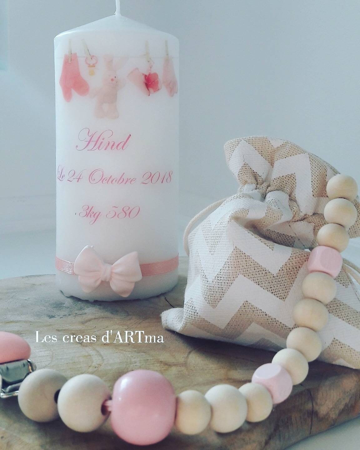 Bougie Personnalisée Baby