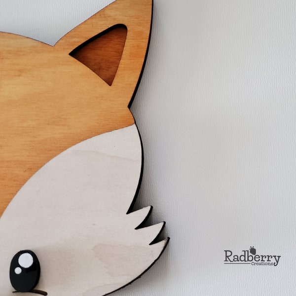 Fox Nursery Decor Etsy